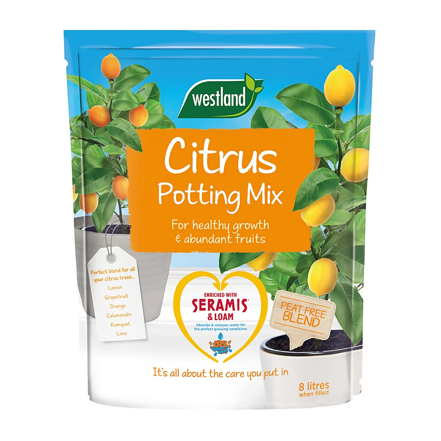 Westland Citrus Potting Mix Peat Free 8L 3 Westland Citrus Potting Mix Peat Free 8L