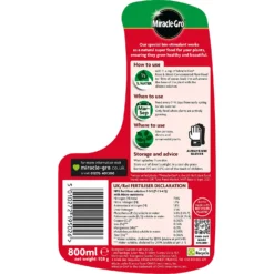 Miracle-Gro Rose & Shrub Concentrated Liquid Plant Food 800ml -Garden Care Specialty Shop 14014514 2095034803271522