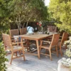 Miri 6 Seater Wooden Garden Dining Set 1 Miri 6 Seater Wooden Garden Dining Set -Garden Care Specialty Shop 14183988 5445022106456815