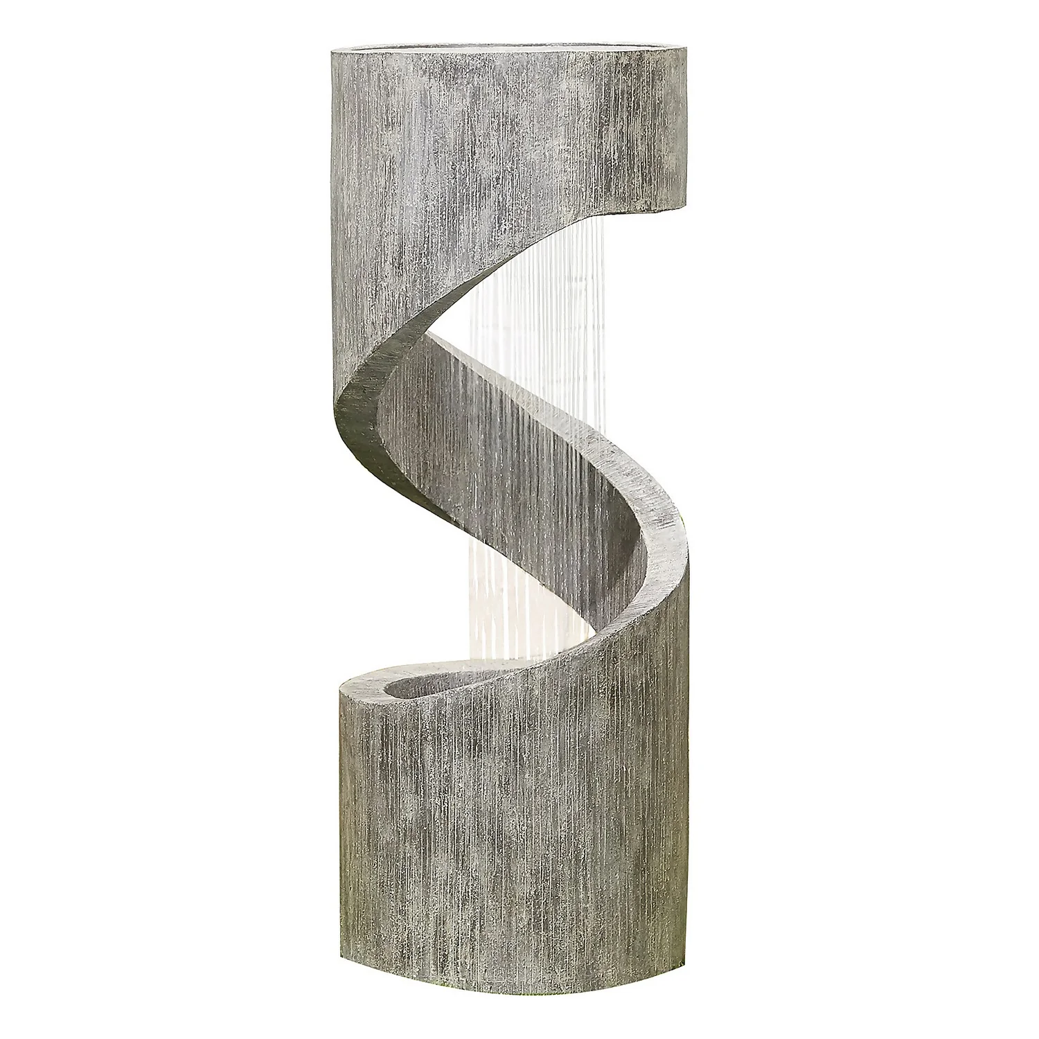 Stylish Fountain Spiral Showers Water Feature With LEDs 3 Stylish Fountain Spiral Showers Water Feature With LEDs