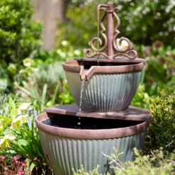 Stylish Fountain Irondale Pours Water Feature -Garden Care Specialty Shop 14519355 1085050878502974