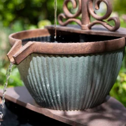 Stylish Fountain Irondale Pours Water Feature -Garden Care Specialty Shop 14519355 1825050878547047