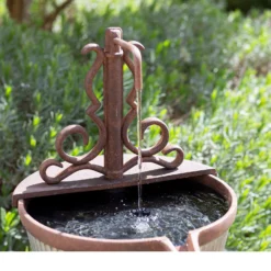 Stylish Fountain Irondale Pours Water Feature -Garden Care Specialty Shop 14519355 5005050878676728