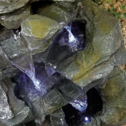 Stylish Fountain Como Springs Water Feature With LEDs -Garden Care Specialty Shop 14519356 1055047822702482