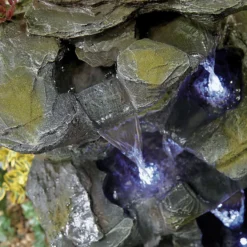 Stylish Fountain Como Springs Water Feature With LEDs -Garden Care Specialty Shop 14519356 5765047822618188