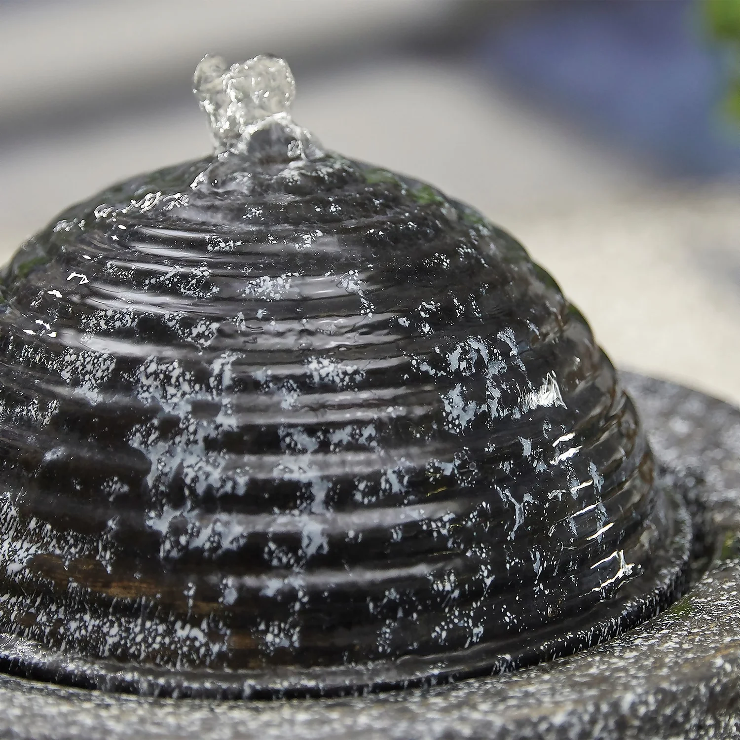 Stylish Fountain Dappled Column Water Feature 5 Stylish Fountain Dappled Column Water Feature - Image 3