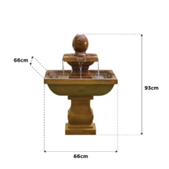 Stylish Fountain Odyssey Water Feature With LEDs 11 Stylish Fountain Odyssey Water Feature With LEDs -Garden Care Specialty Shop 14519360 1335047822692282