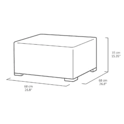 Keter California 2 Seater Outdoor Balcony Garden Furniture Chaise Lounge - Graphite With Grey Cushions 15 Keter California 2 Seater Outdoor Balcony Garden Furniture Chaise Lounge - Graphite With Grey Cushions -Garden Care Specialty Shop 14539590 1275041802432451